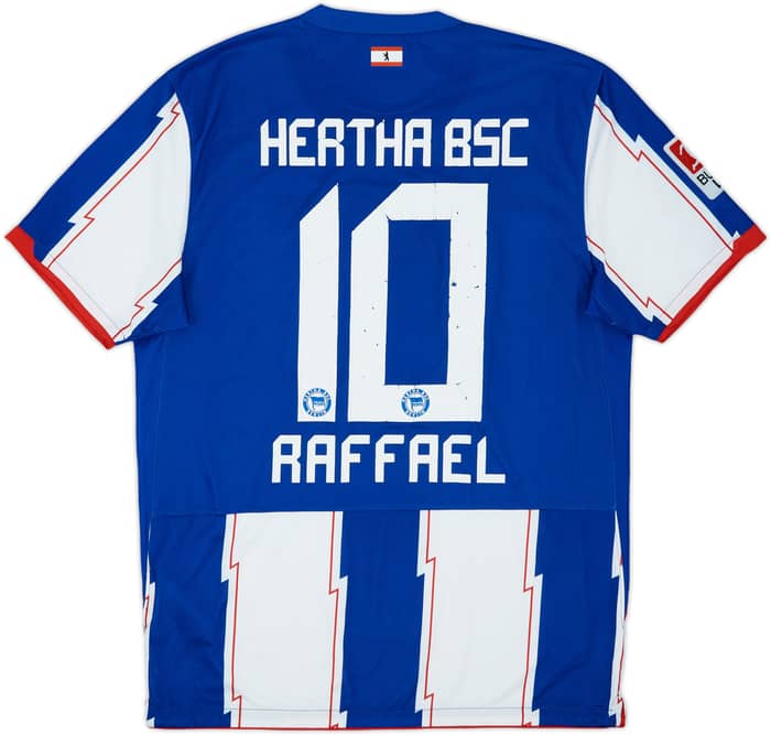 2010-11 Hertha Berlin Home Shirt Raffael #10 - 5/10 - (M)
