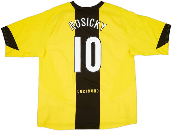 2005-06 Borussia Dortmund Home Shirt Rosicky #10 - 8/10 - (XXL)