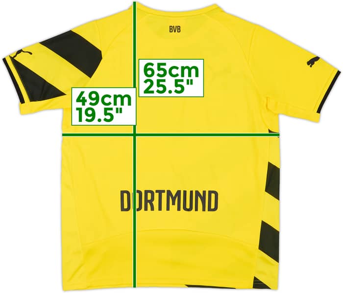 2014-15 Borussia Dortmund Home Shirt - 9/10 - (XL.Boys)