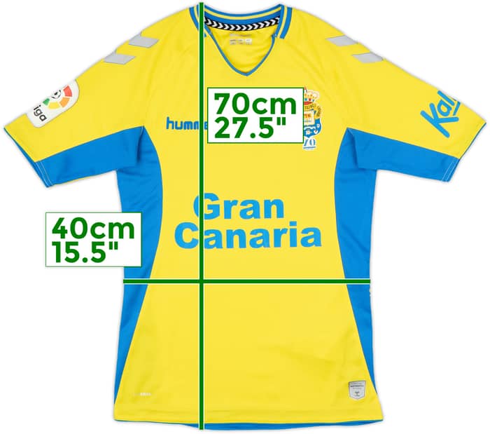 2019-20 Las Palmas Home Shirt - 8/10 - (XS)
