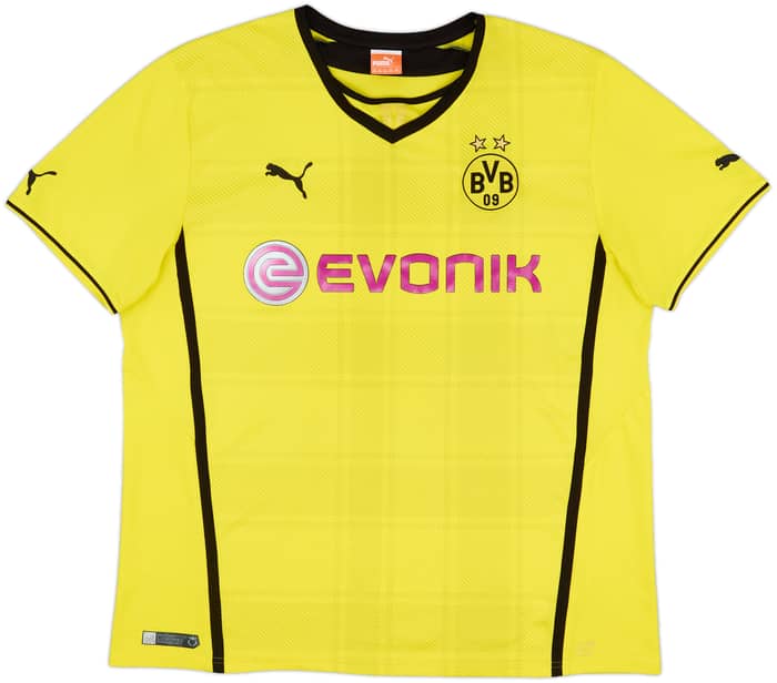 2013-14 Borussia Dortmund Home Shirt - 6/10 - (XXL)