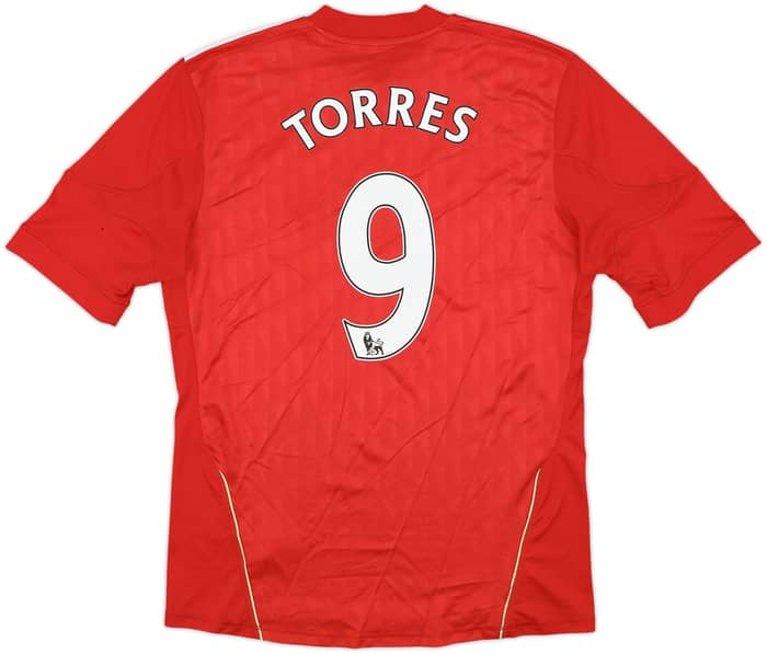 2010-12 Liverpool Home Shirt Torres #9 - 6/10 - (M)
