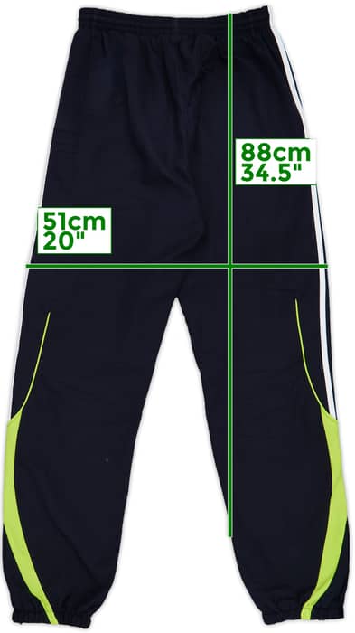 2010-11 Real Madrid adidas Track Pants/Bottoms - 6/10 - (XL.Boys)
