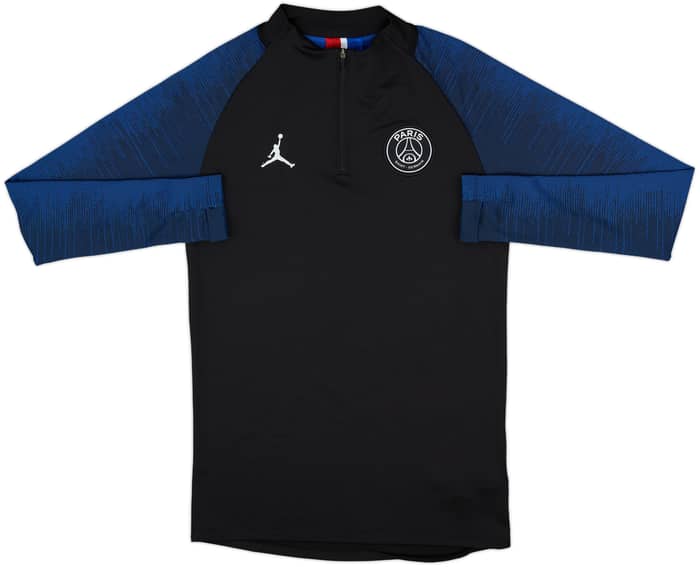 2020-21 Paris Saint-Germain Nike/Jordan 1/4 Zip Drill Top - 7/10 - (S)