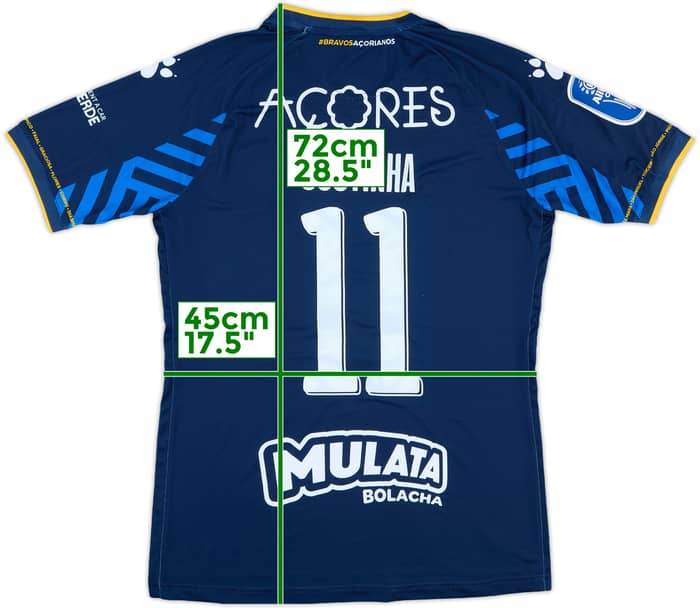 2022-23 Santa Clara Match Issue Taca da Liga Third Shirt Costinha #11