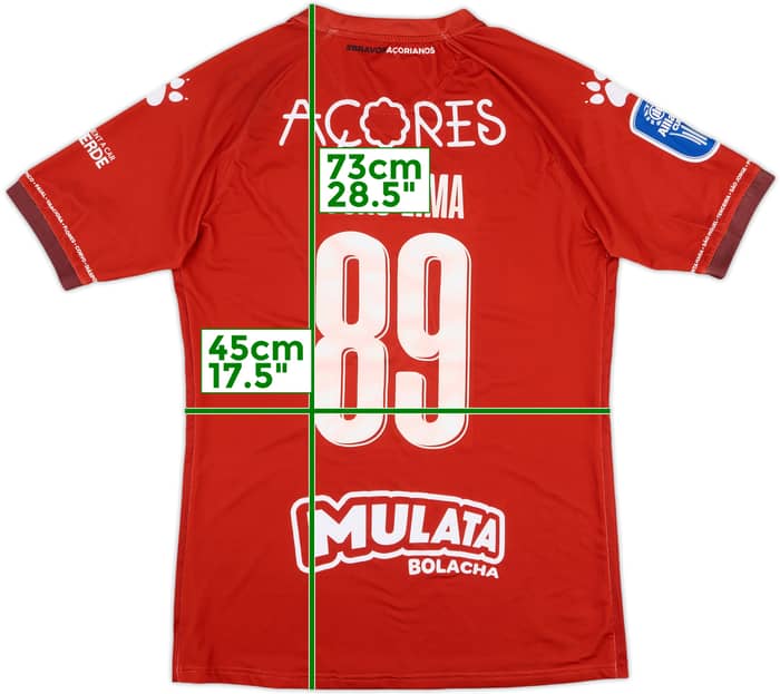 2022-23 Santa Clara Match Issue Taca da Liga Home Shirt Joao Lima #89