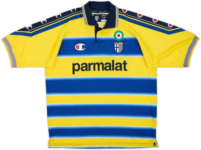 1999-00 Parma Home Shirt Crespo #9 - 8/10 - (M)