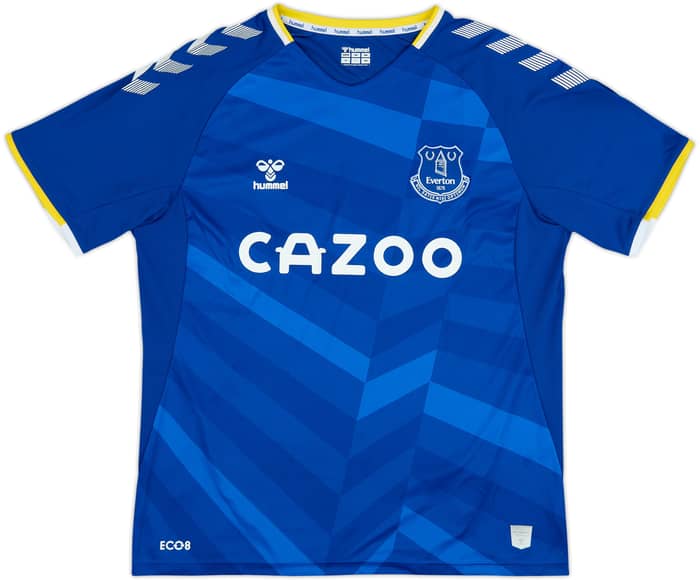 Camiseta de local del Everton 2021-22 Richarlison #7 - 6/10 - (XL)