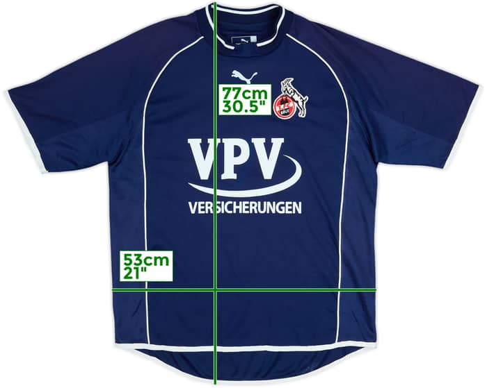 2001-02 Koln Away Shirt - 8/10 - (L)