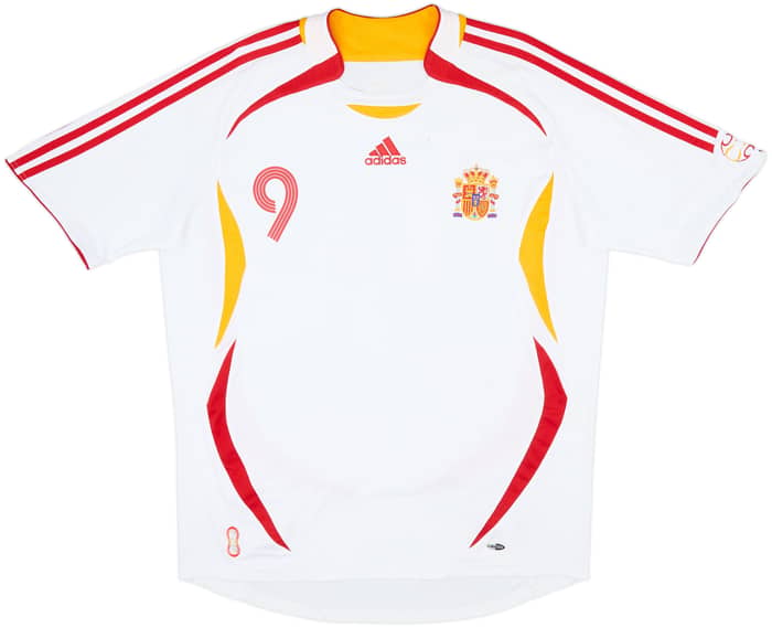 2006-08 Spain Away Shirt F.Torres #9 - 6/10 - (L)