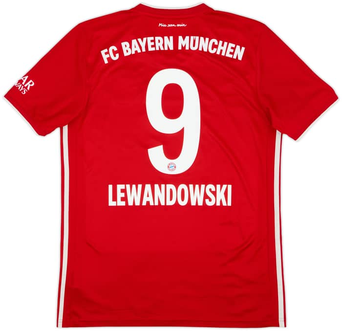 Camiseta de local del Bayern Munich 2020-21 Lewandowski #9 - 8/10 - (M)