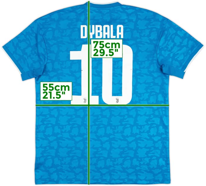 2019-20 Juventus Third Shirt Dybala #10 - 4/10 - (L)