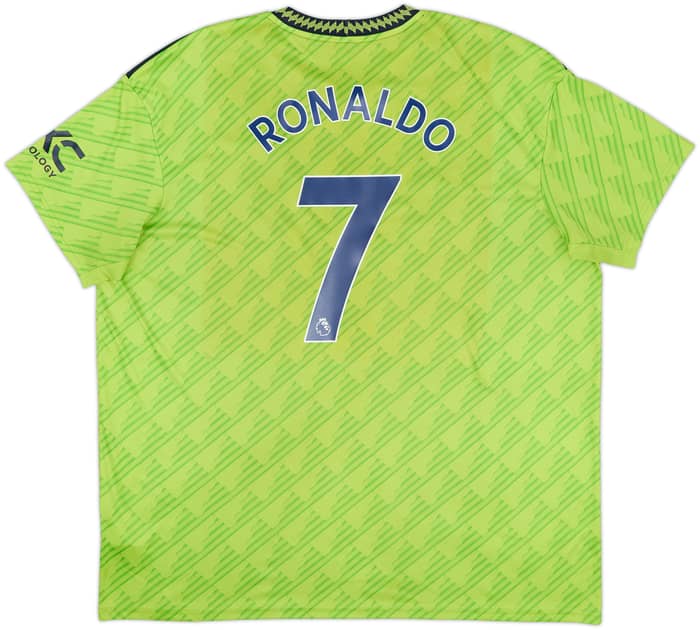 2022-23 Manchester United Third Shirt Ronaldo #7 - 9/10 - (3XL)