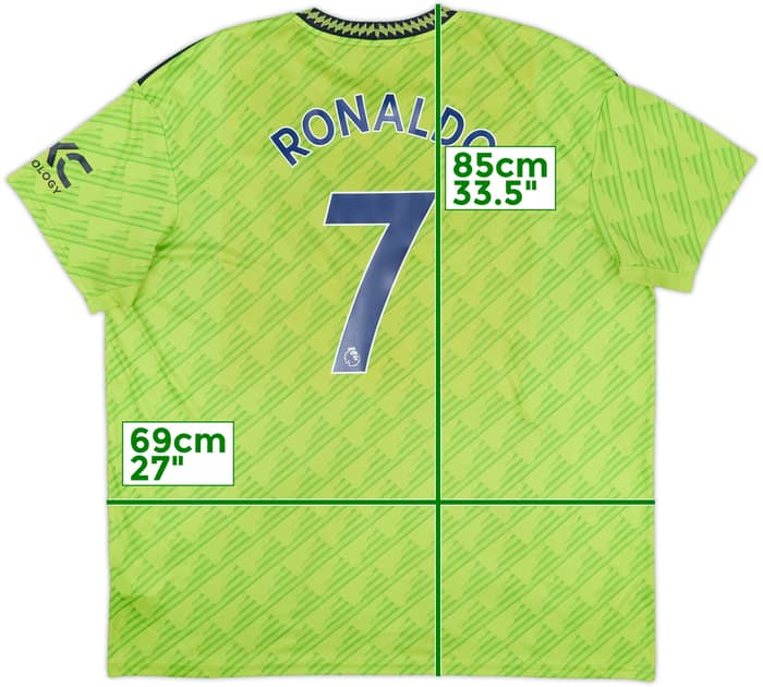 2022-23 Manchester United Third Shirt Ronaldo #7 - 9/10 - (3XL)