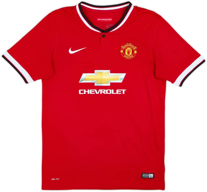 2014-15 Manchester United Home Shirt Rooney #10 - 8/10 - (XL.Boys)