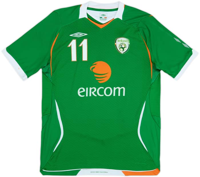 2008-10 Ireland Home Shirt Duff #11 - 5/10 - (L)