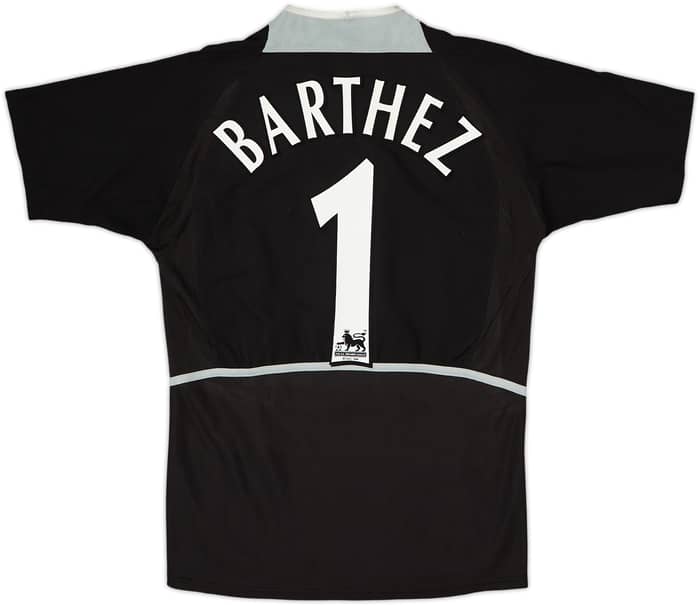 2002-04 Manchester United GK S/S Shirt Barthez #1 - 8/10 - (XL.Boys)