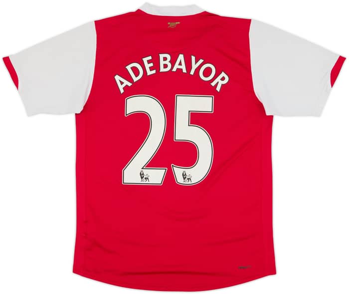 2006-08 Arsenal Home Shirt Adebayor #25 - 5/10 - (S)