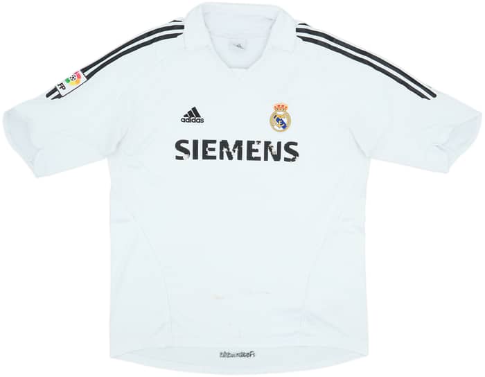 2005-06 Real Madrid Home Shirt - 4/10 - (XL)