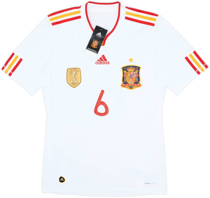 2011 Spain Away Shirt A.Iniesta #6 (S)