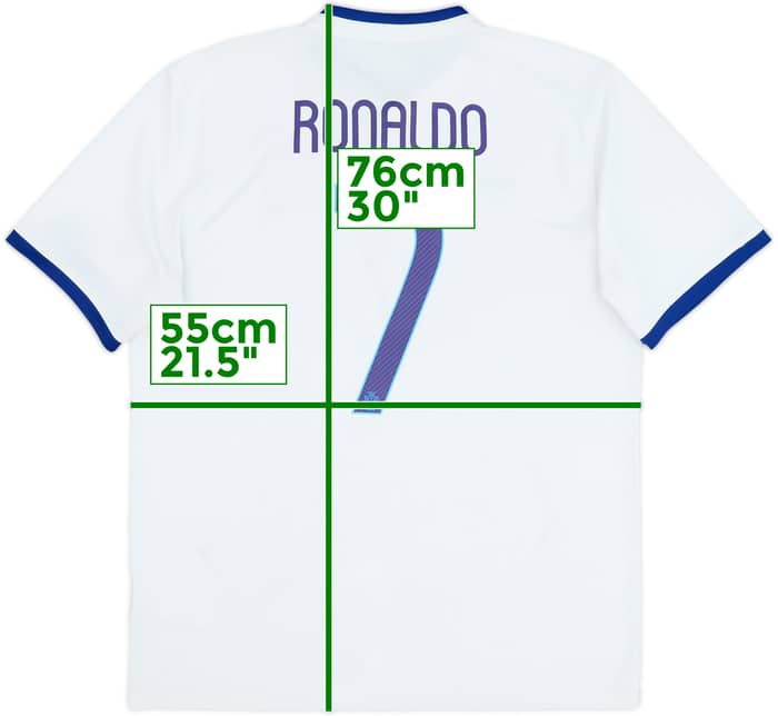 2014-15 Portugal Away Shirt Ronaldo #7 - 6/10 - (L)