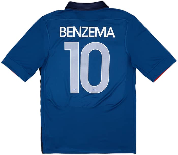 2011-12 France Home Shirt Benzema #10 - 9/10 - (S)