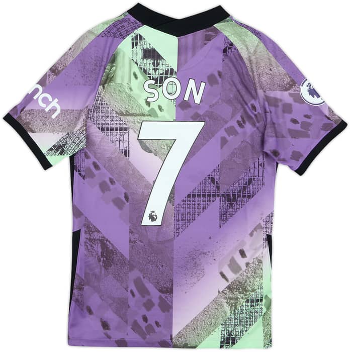 2021-22 Tottenham Third Shirt Son #7 - 8/10 - (S)