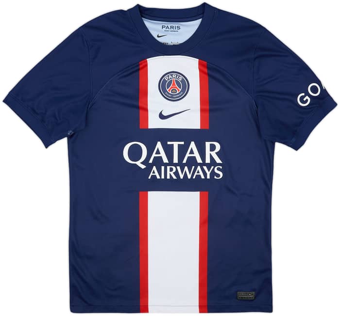 2022-23 Paris Saint-Germain Home Shirt Mbappe #7 - 5/10 - (S)