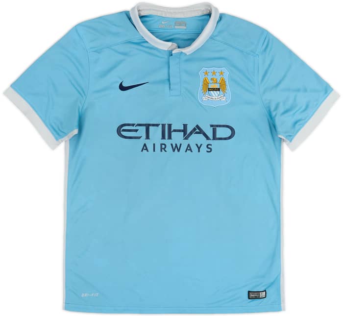 2015-16 Manchester City Home Shirt - 4/10 - (L)