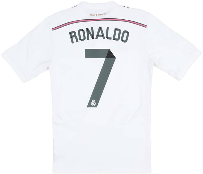 2014-15 Real Madrid Home Shirt Ronaldo #7 - 5/10 - (S)