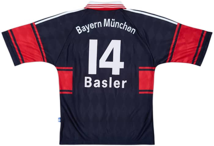1997-99 Bayern Munich Home Shirt Basler #14 - 8/10 - (S)
