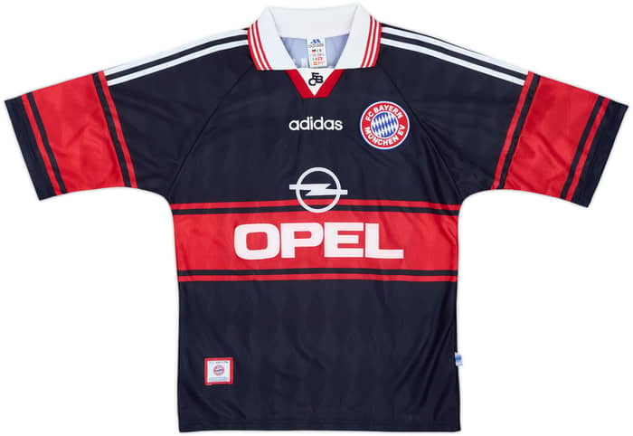 1997-99 Bayern Munich Home Shirt Basler #14 - 8/10 - (S)