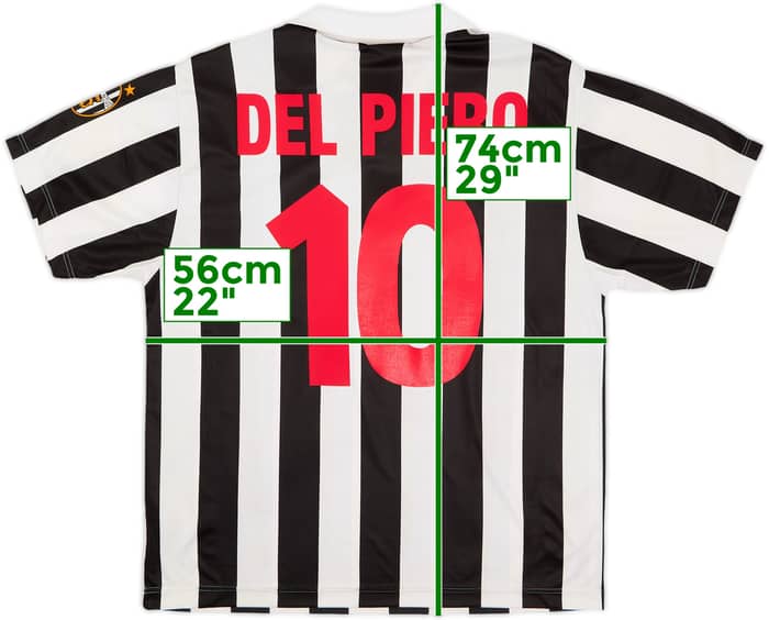 1998-99 Juventus Basic Home Shirt Del Piero #10 (L)