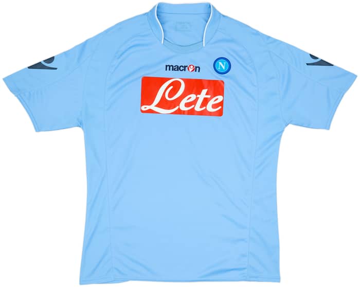 2009-10 Napoli Home Shirt Hamsik #17 - 9/10 - (XL)