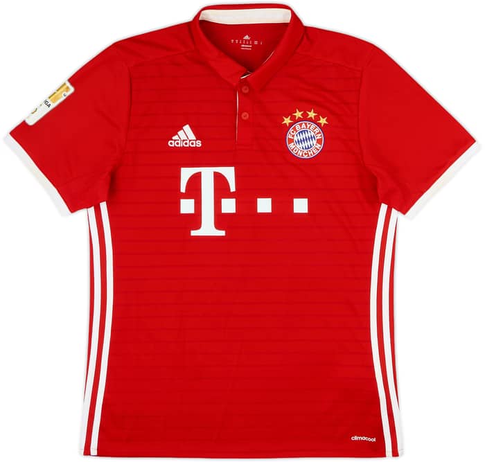 2016-17 Bayern Munich Home Shirt Hummels #5 - 6/10 - (M)
