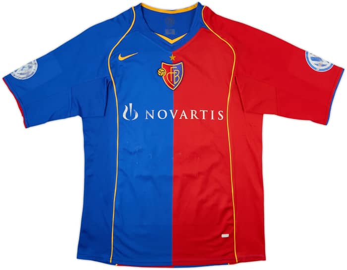 2004-05 FC Basel Home Shirt Jimmy #13 - 5/10 - (L)