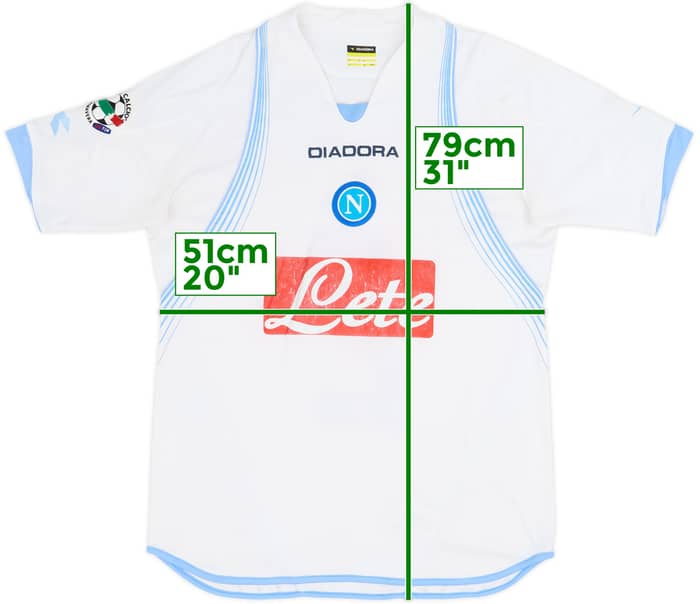 2007-08 Napoli Youth Match Issue Third Shirt #2