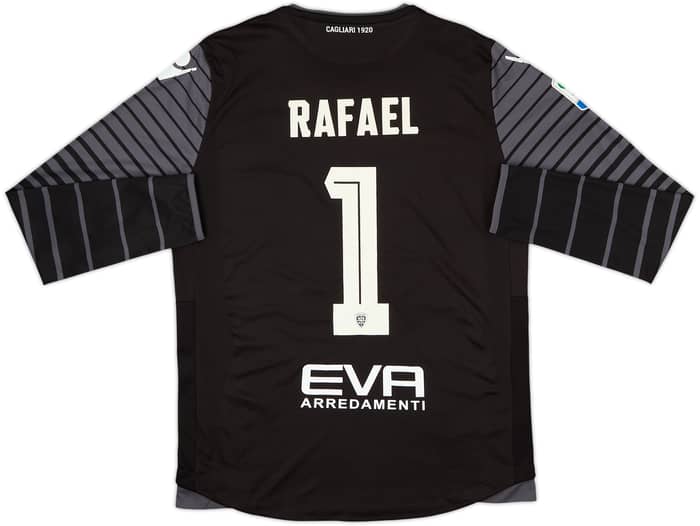 2016-17 Cagliari Match Issue GK Shirt Rafael #1