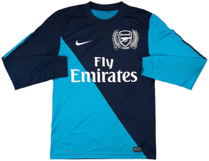 2011-12 Arsenal Away L/S Shirt Arteta #8 - 6/10 - (M)