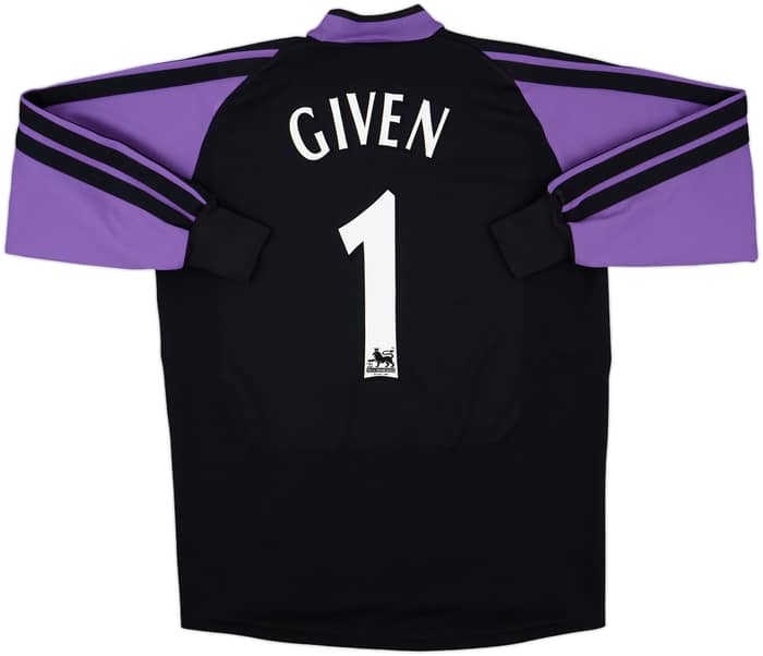 2001-02 Newcastle GK Shirt Given #1 - 9/10 - (M)