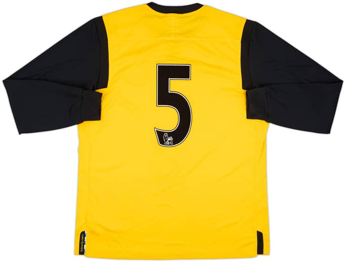 2011-12 Blackburn Away L/S Shirt #5 - 6/10 - (XL)