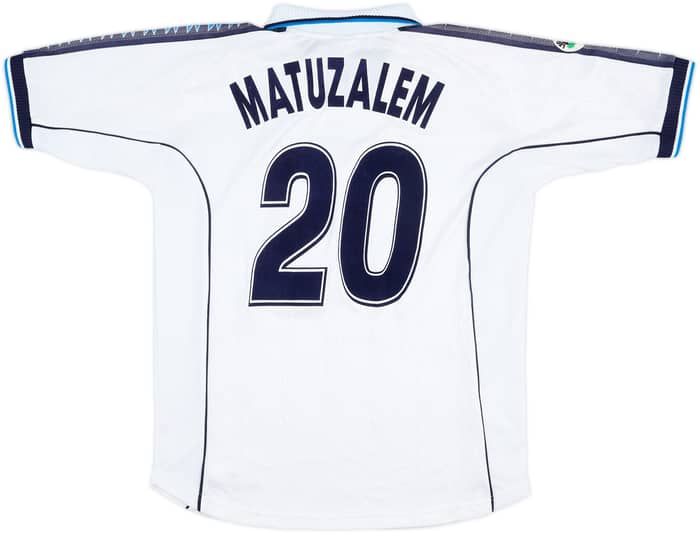 2000-01 Napoli Match Issue Away Shirt Matuzalem #20