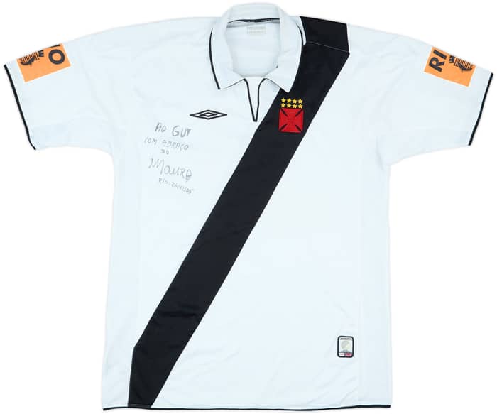 2004 Vasco da Gama Away Shirt #10 - 4/10 - (XL)