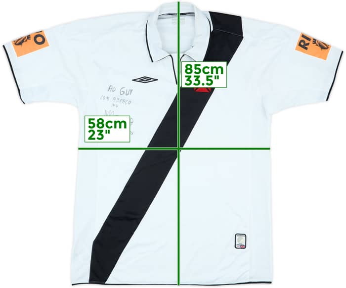 2004 Vasco da Gama Away Shirt #10 - 4/10 - (XL)