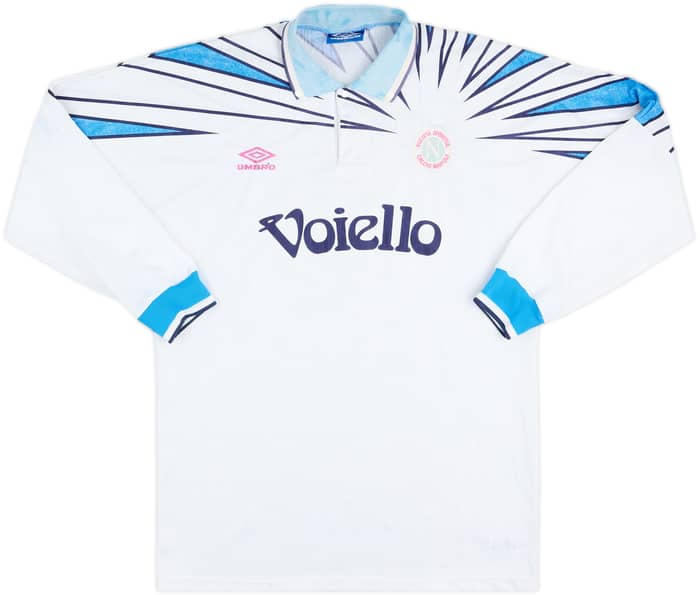 1991-93 Napoli Match Issue Away L/S Shirt #4