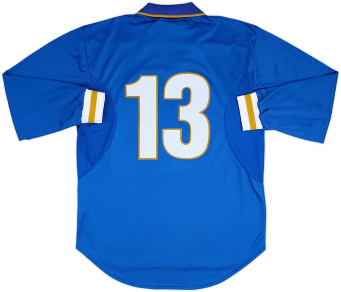1996-97 Italy Match Issue Home L/S Shirt #13
