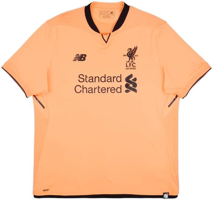 2017-18 Liverpool 125 Years Third Shirt Virgil #4 - 9/10 - (XL)