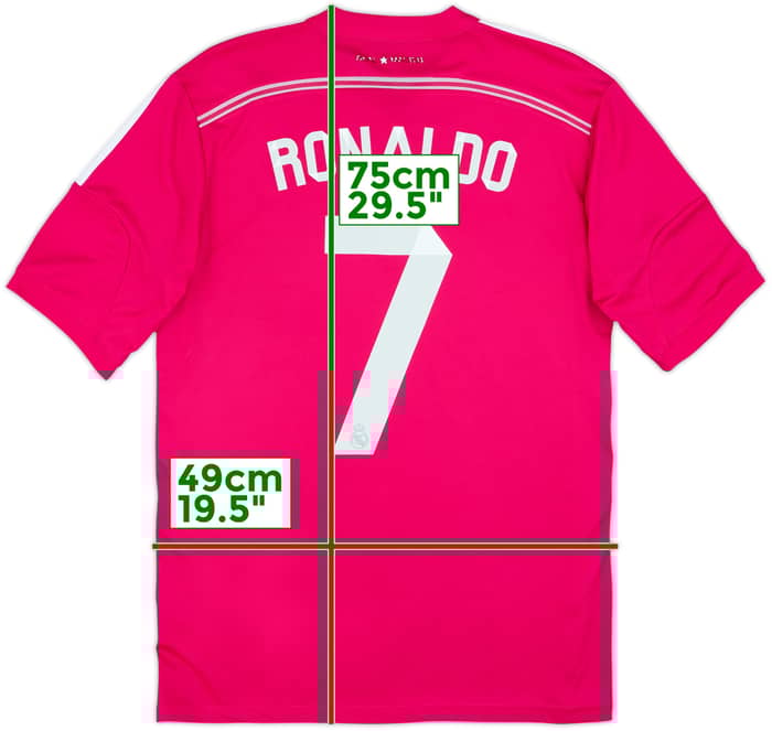 2014-15 Real Madrid Away Shirt Ronaldo #7 - 7/10 - (M)