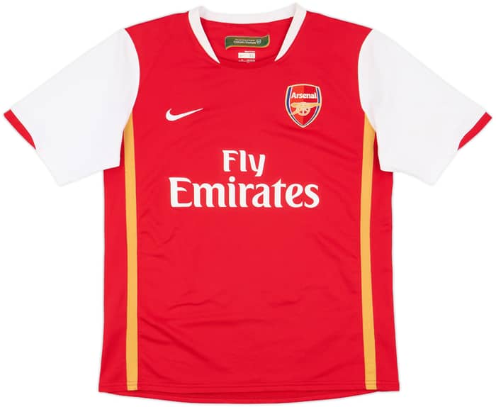 2006-08 Arsenal Home Shirt Walcott #14 - 8/10 - (XL.Boys)