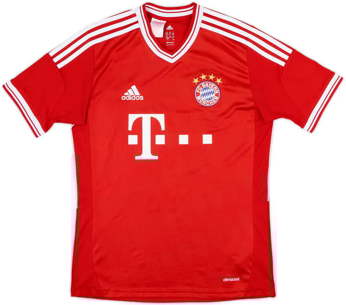 2013-14 Bayern Munich Home Shirt Ribery #7 - 8/10 - (XL.Boys)
